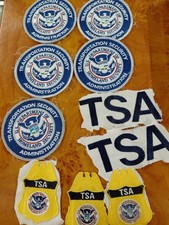 TSA Patch Patches Bundle TRANSPORTATION SECURITY Administration US Homeland Sec picture