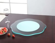 Glass Lazy Susan 24'' Turntable Dining Table Centerpiece picture
