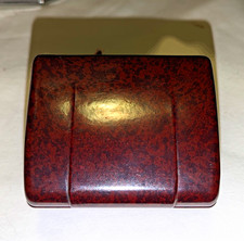 Probak Vintage Metal Safety Razor Blade Sharpener in Brown Case picture