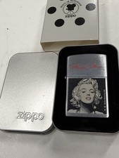 ZIPPO 2002 MARILYN MONROE STARS OF HOLLYWOOD LIGHTER SEALED IN BOX G718 picture