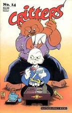 Critters #14 FN; Fantagraphics | Usagi Yojimbo - w/Bag+Board picture