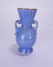 Royal Copley Vintage Blue & Gold Pottery 6