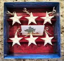 1985 Margaret Furlong Catch A Falling Star Ornaments Set of 6 Boxed Christmas  picture