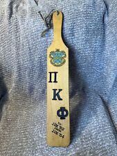 Vtg Indiana University1952 Fraternity Paddle Alpha Psi Old Hickory Paddle Co picture
