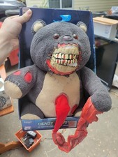 NEW Rare Spirit Halloween 2014 Deady Teddy Halloween Animatronic  (READ) picture