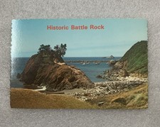 Postcard OR Port Orford Oregon, Battle Rock along the Oregon Coast Unposted picture