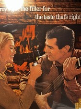 1965 Viceroy Cigarettes Vintage Magazine Ad The Taste That's Right 10.5 x 13.5 picture