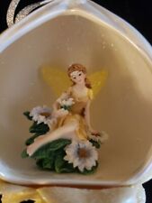 'Golden Jewel' Fairy Secret Garden Heirloom Ornaments Bradford Edition  picture