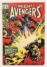 The Mighty Avengers, Marvel Comics, Key 1969 ~ #65, GD/FN picture