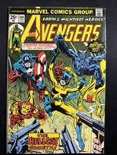 Avengers #144 1976 1st appearance Hellcat Marvel Comics 1st Print VG *A12 picture