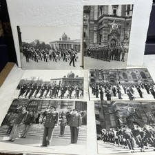 1955  Austria, Vienna: Austrian Treaty of Independ MILITARY PARADE 15 PHOTOS picture