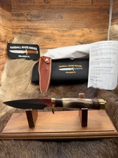Randall Model 26 Pathfinder Knife & Leather Sheath Mint Butcher Block & Pouch picture