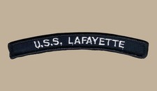 US Navy SSBN-616 USS Lafayette Submarine UIM Shoulder Rocker Tab (01) picture