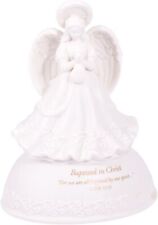 Baptized in Christ Porcelain Musical Angel Figurine - Plays Children's Prayer picture