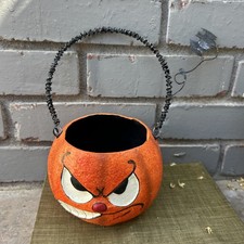 Department 56 Halloween Jack O'Lantern Candy Bucket picture