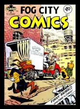 FOG CITY COMICS #1, 1977, RAND HOLMES, FUNNY ANIMALS, CANADIAN UNDERGROUND COMIC picture