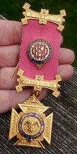 Dated 1977 Royal Antediluvian Order of Buffalos Lodge No. 7556 Medal / Badge picture