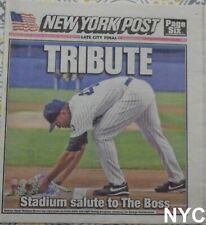 Mariano Rivera Tribute To George Steinbrenner New York Post July 17 2010 🔥 picture