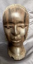 Hand Carved African Wooden Tribal Head picture