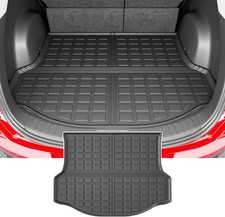 powoq Cargo Mat Compatible with 2013-2018 Toyota RAV4 Trunk Mat All Weather TPE picture