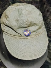 WW2 10th Army Air Corps Pilot Crew Mechanics Cap Hat Enamel Pin USAAF Air Force picture