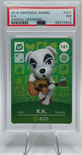 2016 NINTENDO AMIIBO ANIMAL CROSSING #101 K.K. PSA 7 NM picture