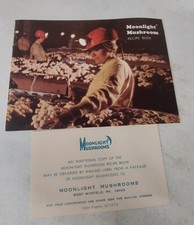 Moonlight Mushroom Recipe Booklet 1970s picture