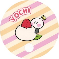 YOCHI TRUZ minini CAFE Uchiwa Pre-order Bonus Used Japan picture