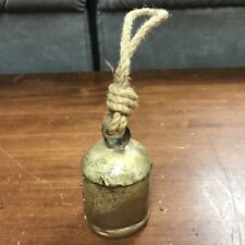 Antique Mini Hanging Asian Gong Bell  picture