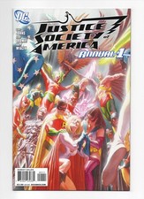 JSA Justice Society of America Annual #1 NM+ 2008 Alex Ross Cover picture