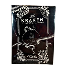 NEW Factory Sealed Pack The Kraken Black Spiced Rum Poker Playing Cards picture