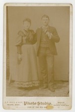 James Presley Ball African American Photographer 1887 Black JP Photo Cabinet Car picture