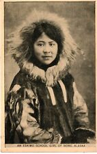Vintage Postcard - Eskimo Girl, Nome, Alaska, Sesquicentennial Exposition 1926 picture