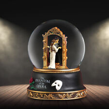 Phantom and Christine Mirror Scene Water Globe by The San Francisco Music Box picture