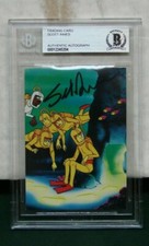 1994 Cardz Hanna-Barbera Classics Checklist Card SIGNED SCOTT INNES BAS Beckett picture