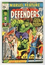 Marvel Feature #1 GD/VG 3.0 1971 1st app. and origin Defenders picture