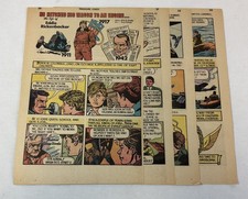 1949 six page cartoon story ~ EDDIE RICKENBACKER ~ WWI, WWII picture