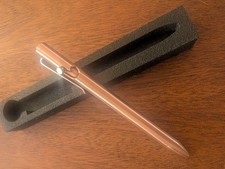 Tactile Turn Copper Bolt Action Pen, Standard 5.6” -  NEW WITH DEFECTS picture