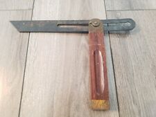 Vintage Stanley No. 25 Sliding 10 Inch T-Bevel Square Rosewood and Brass picture