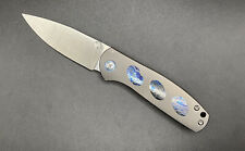 Alliance Designs Ray Laconico Jasmine Titanium Opal Zircuti Inlays Satin M390 picture