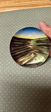 vintage 1950’s Japan ENCO NYC handpainted 4” plate Ruth Copper Pit Ely, NV mine picture