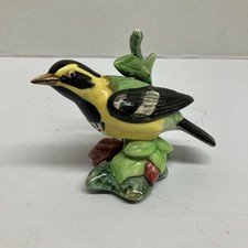 Stangl Pottery Bird 3814 Black-throated Green Warbler ~ 4 1/8