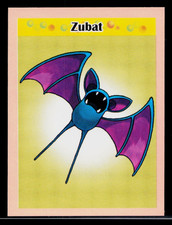 2023 POKEMON LATEST EVOLUTION Sticker #017 ZUBAT Kanto PERU Edition picture