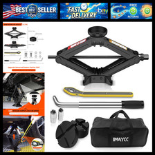 IMAYCC Car Jack Kit 2.5 Ton, Universal Scissor Car Jack, Portable Tire Changing picture