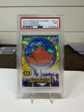2025 Topps Chrome SpongeBob Sapphire Doug Lawrence Larry the Lobster Auto PSA 9 picture