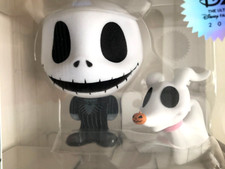 DISNEY D23 EXPO 2024 KIDROBOT NIGHTMARE BEFORE CHRISTMAS JACK ZERO FLOCKED VINYL picture