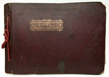 Antique 1940s Greeting Cards & Photograph Album Lot Made In USA picture