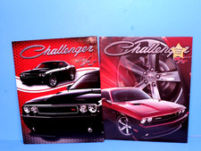 2 NEW DODGE CHALLENGER RT PORTFOLIO FOLDERS MUSCLE CAR MOPAR DIRECT CONNECTION picture