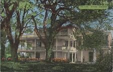The Elms 1783 Was Made In 1856 Natchez Mississippi Linen Vintage Postcard picture