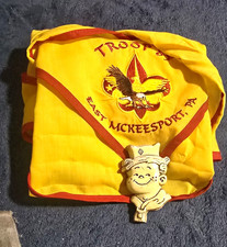 Boy Scouts Troop 85 East McKeesport Pennsylvania Neckerchief & vintage Slide picture